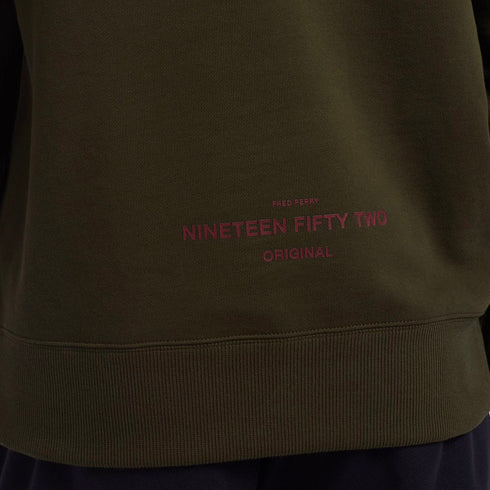 Fred Perry 繡花圖案帽衫